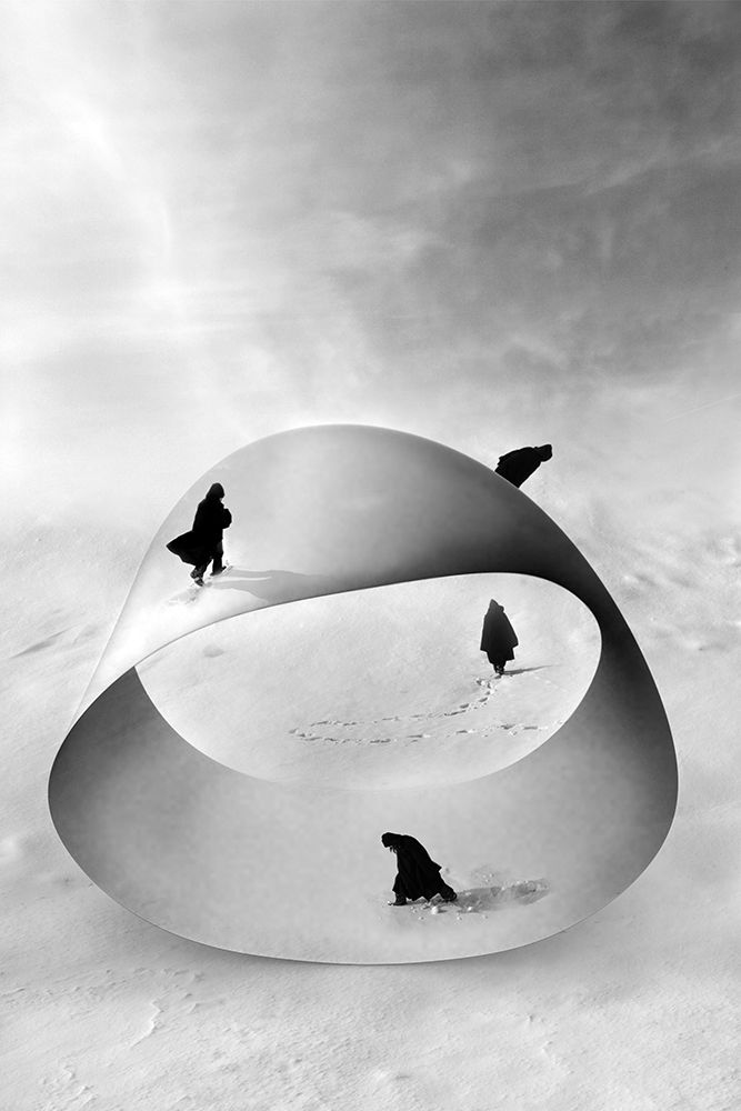 Mobius strip art print by Floriana Barbu for $57.95 CAD