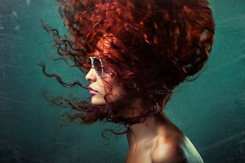 Red art print by Oren Hayman for $57.95 CAD
