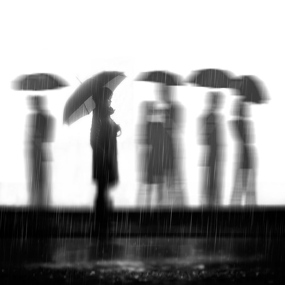 In The Rain art print by Antonyus (Abe) Bunjamin for $57.95 CAD