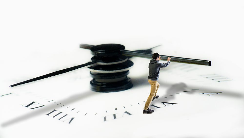 Time Is Pressing? .. No Problem ! art print by Matteo Lannutti for $57.95 CAD
