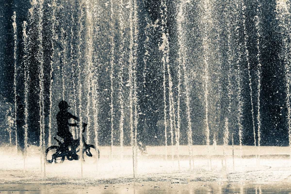 Ride Through The Drops art print by Ehsan Razzazi for $57.95 CAD