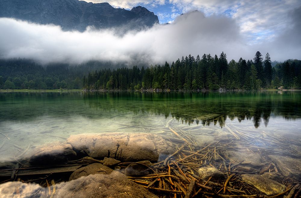 Mountain Lake art print by Keller for $57.95 CAD