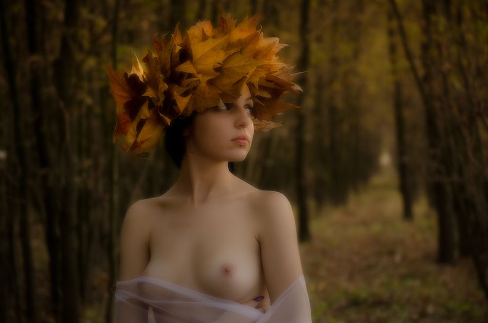 Forrest Nymph art print by Tibor Arva for $57.95 CAD