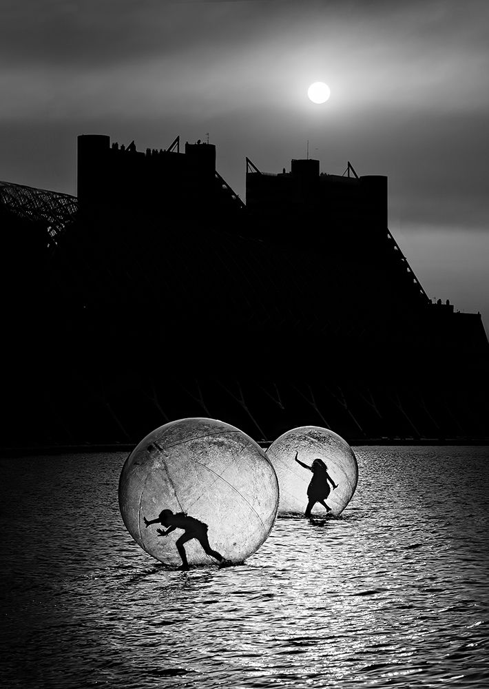 Games In A Bubble art print by Juan Luis Duran for $57.95 CAD