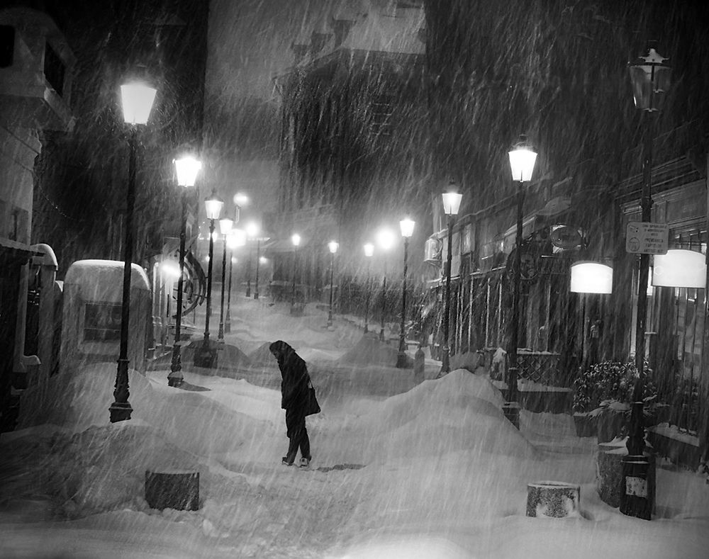 tombe la neige... art print by Cristian Andreescu for $57.95 CAD