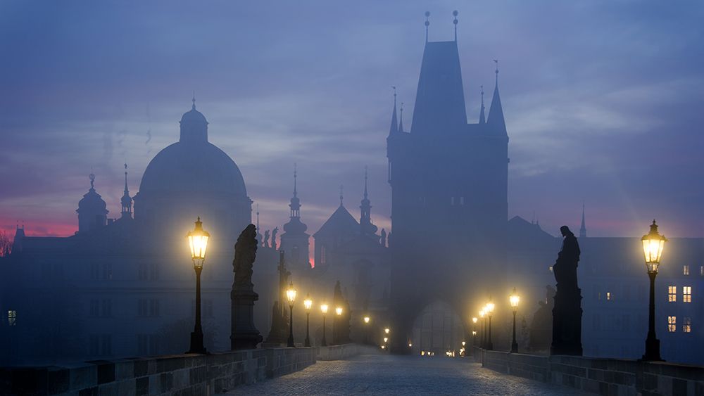 Prague is awakening art print by Marcel Rebro for $57.95 CAD