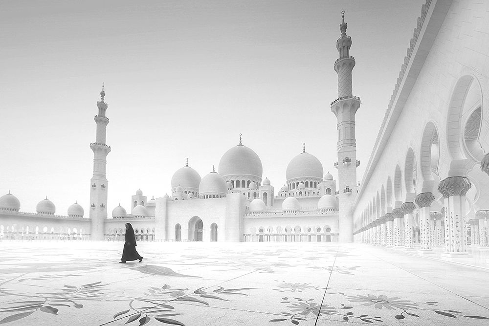 Sheikh Zayed Mosque art print by Hussain Buhligaha for $57.95 CAD