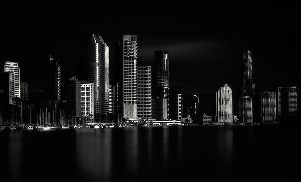 Brisbane City Of Light art print by Steven Fudge for $57.95 CAD