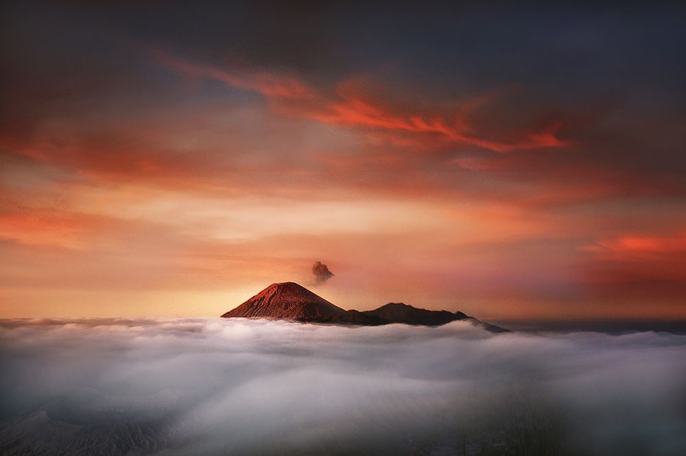 Mahameru art print by Ismail Raja Sulbar for $57.95 CAD