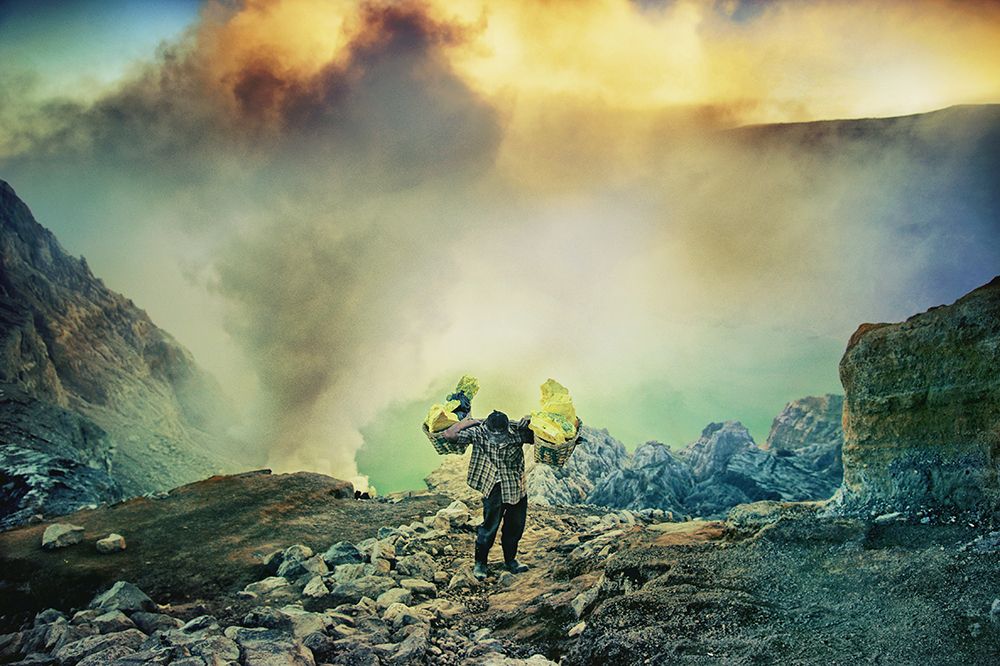 The Man from Green Crater art print by Ismail Raja Sulbar for $57.95 CAD