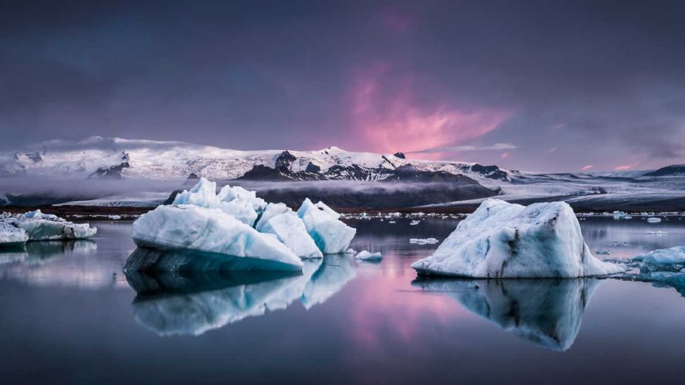 The Glacier Lagoon art print by Andreas Wonisch for $57.95 CAD