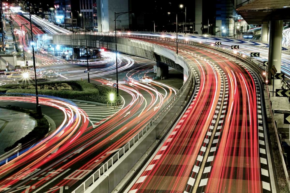 Chaotic Traffic art print by Koji Tajima for $57.95 CAD