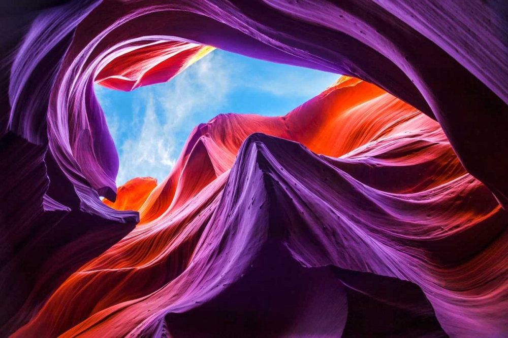 Magical Lower Antelope Canyon art print by Nanouk El Gamal for $57.95 CAD