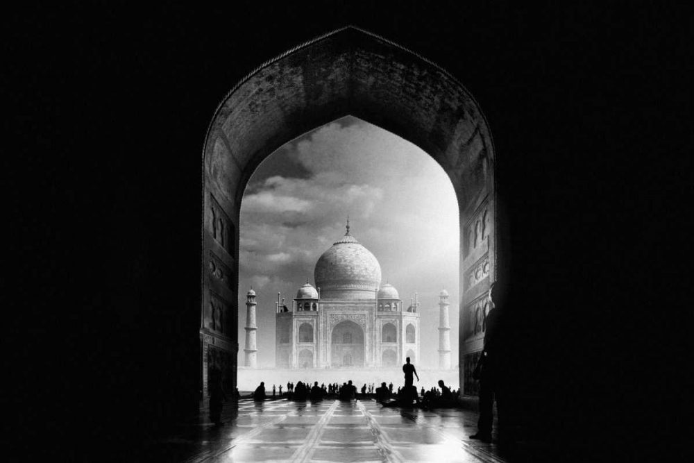 Taj Mahal art print by Hussain Buhligaha for $57.95 CAD