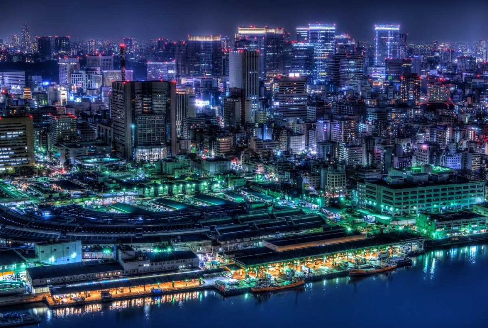 Tokyo art print by Tomoshi Hara for $57.95 CAD