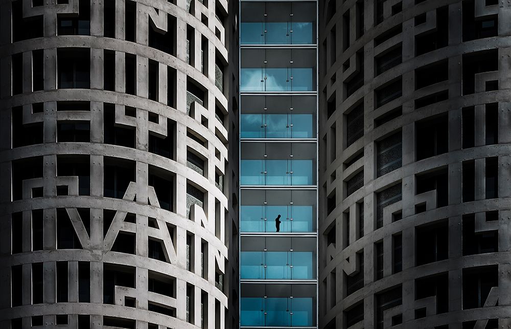 The man of third floor art print by Vladi Garcia for $57.95 CAD