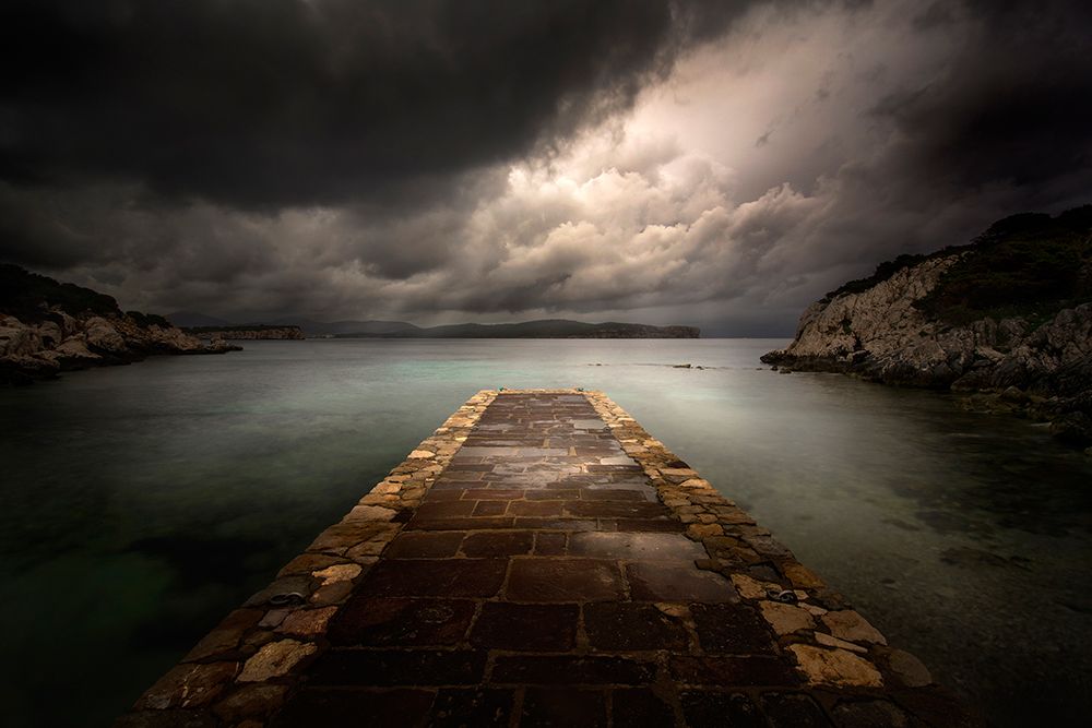 Sea, Im walking to you hearing the sound of the clouds art print by Alberto Ghizzi Panizza for $57.95 CAD