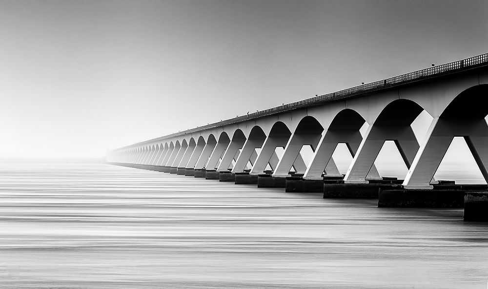 The Endless Bridge art print by Wim Denijs for $57.95 CAD
