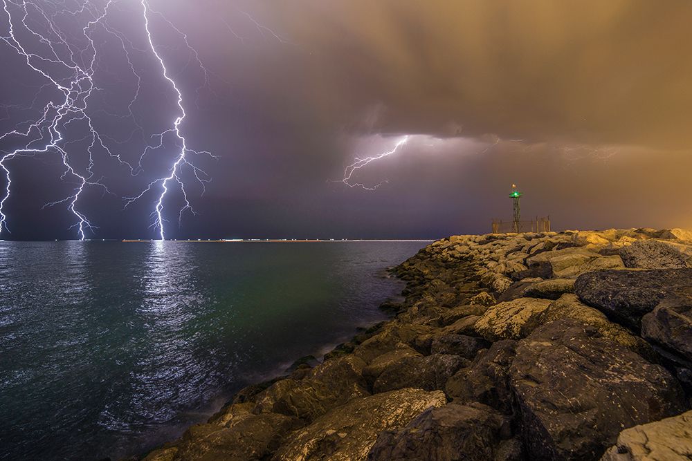 When Lightning Strikes art print by Mehdi Momenzadeh for $57.95 CAD