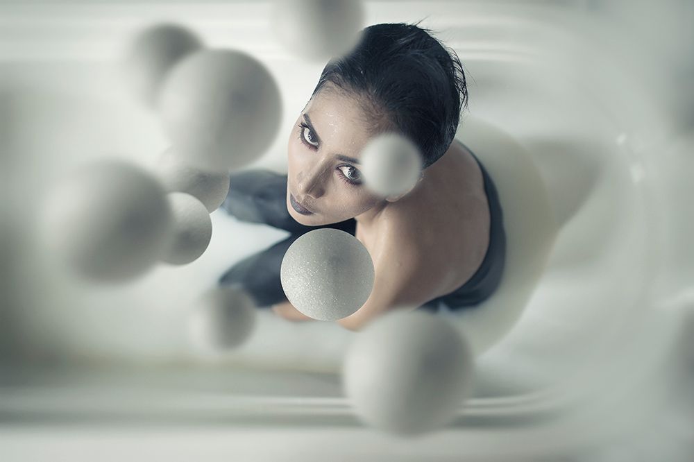 Milky Balls art print by Hardibudi for $57.95 CAD