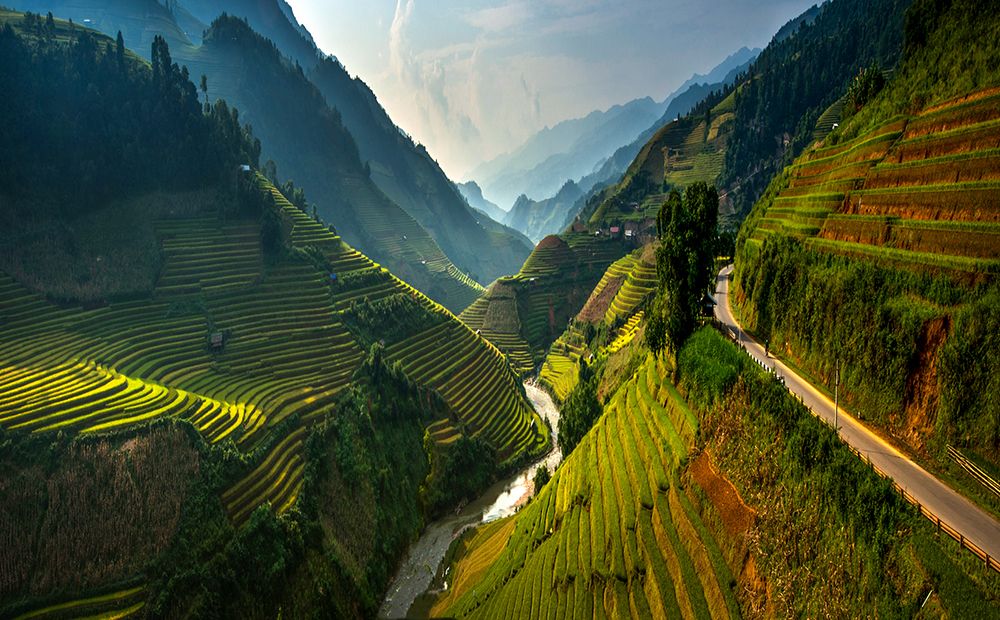 Mu cang chai art print by Sarawut Intarob for $57.95 CAD