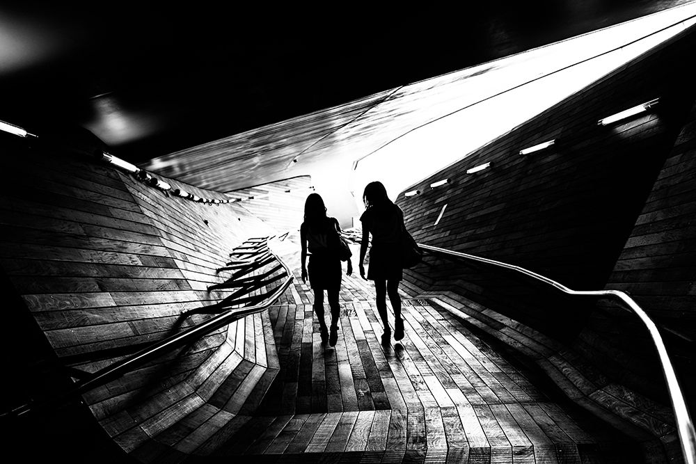 Walking Towards The Light art print by Tetsuya Hashimoto for $57.95 CAD