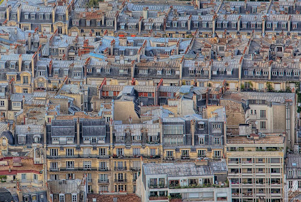 Parisian Roofs art print by Helena Adelmann for $57.95 CAD