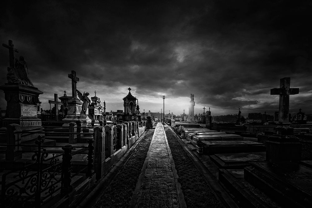 Cemetery II art print by Jose C. Lobato for $57.95 CAD