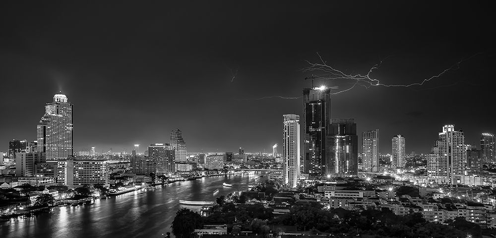 Bangkok Lightning art print by Stefan Schilbe for $57.95 CAD