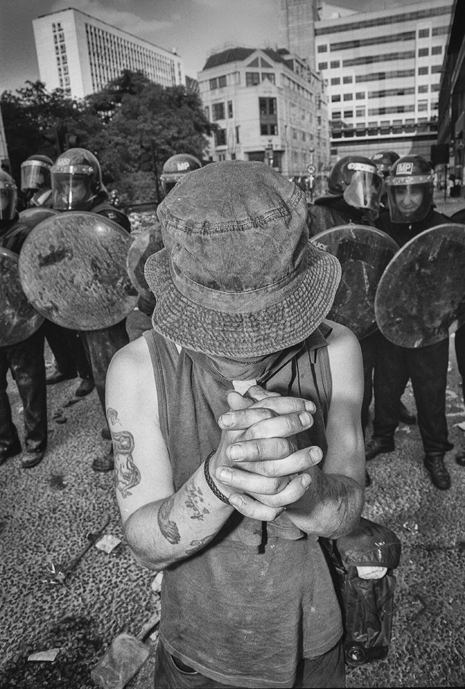 London Riot 02 art print by Carlos Grury Santos for $57.95 CAD