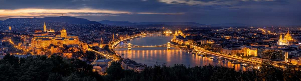 Panorama Of Budapest art print by Thomas D Morkeberg for $57.95 CAD
