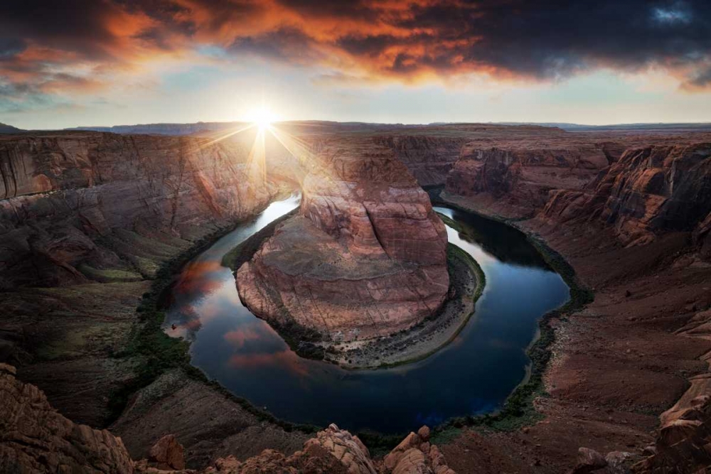 Horseshoe Bend art print by Juan Pablo De for $57.95 CAD