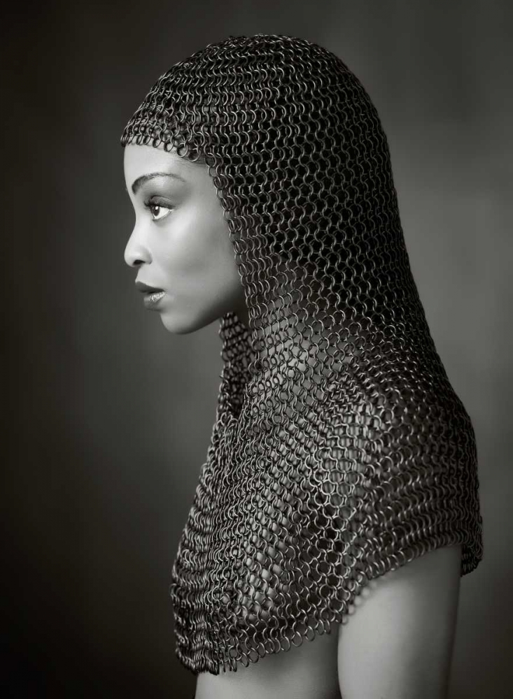 Lady Chainmail art print by Ross Oscar for $57.95 CAD