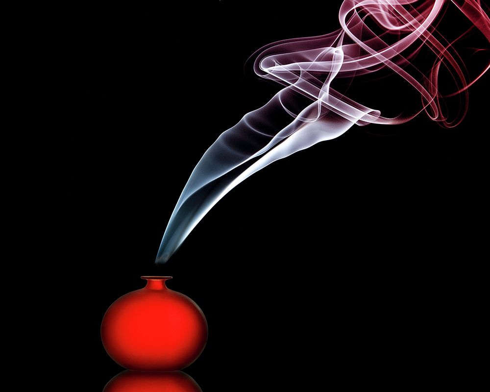 Smokin in Red art print by Renee Doyle for $57.95 CAD