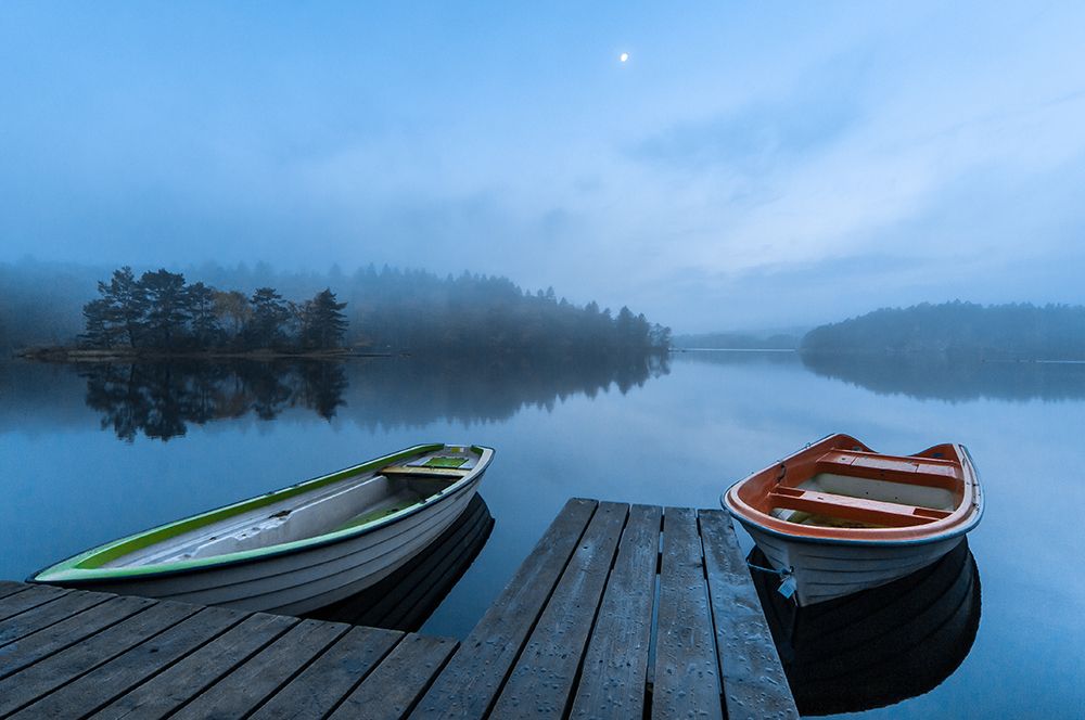 Dawn At The Lake art print by Benny Pettersson for $57.95 CAD