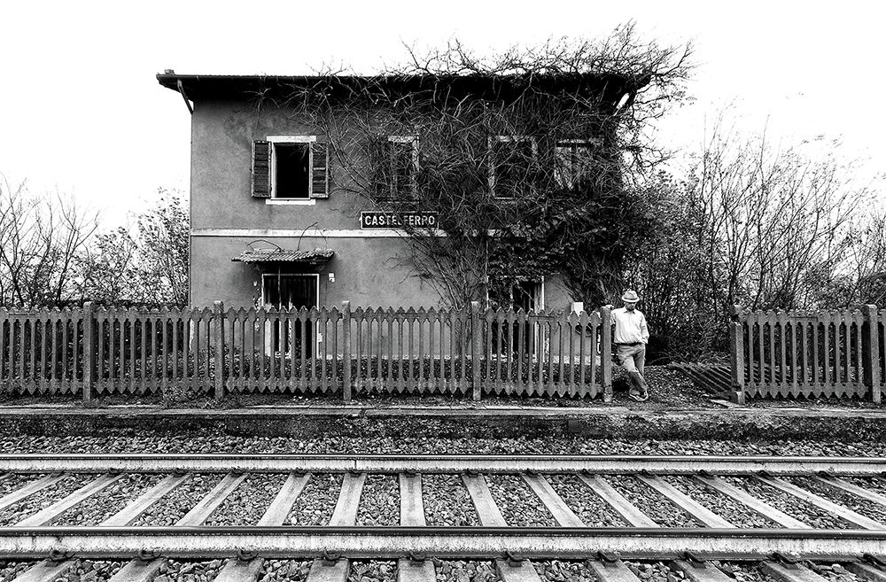 The station of Castelferro art print by Carlo Ferrara for $57.95 CAD
