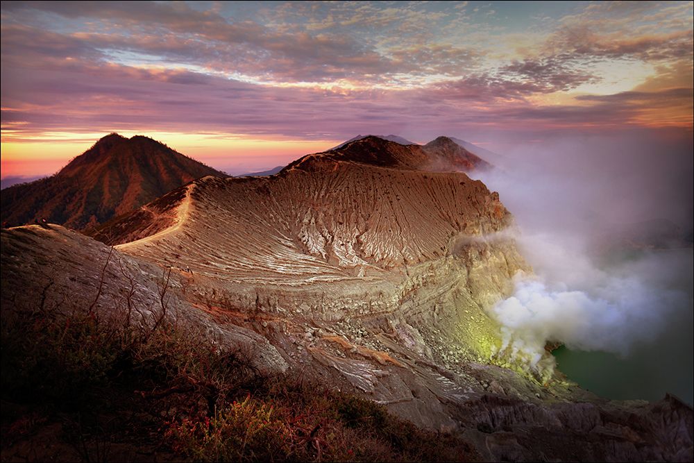 Jupiters Sulphur Mines art print by Phil Green for $57.95 CAD