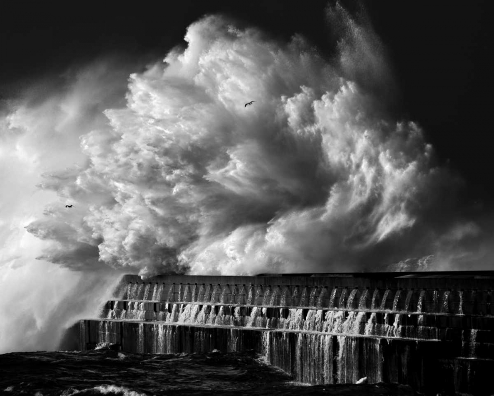 A Crashing Wave art print by Maciej Hermann for $57.95 CAD