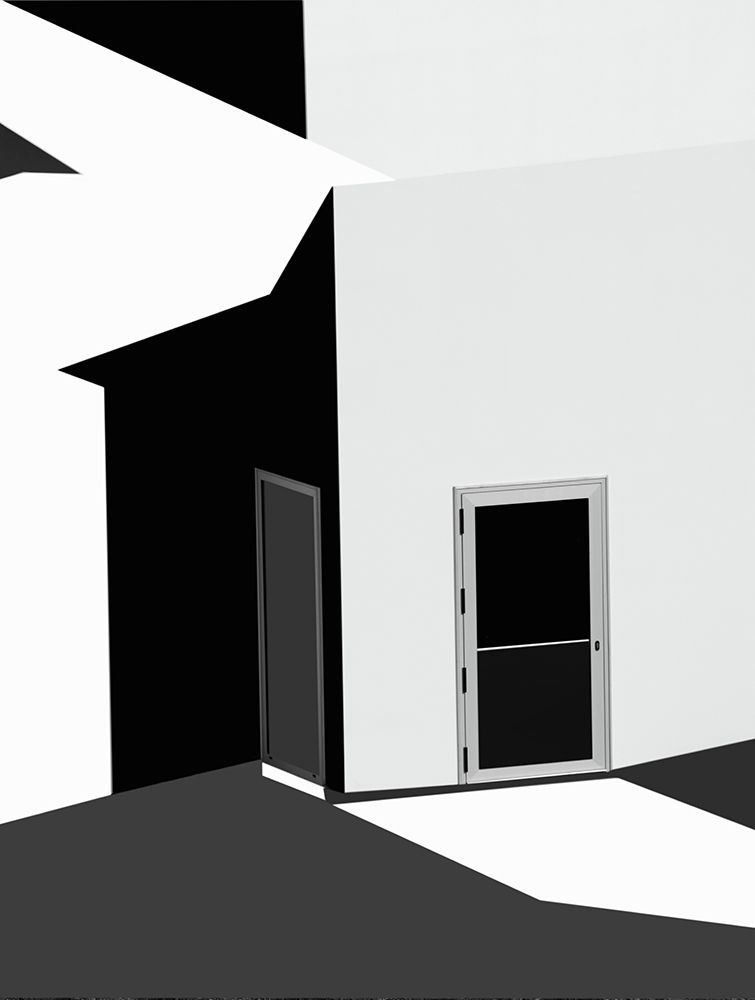 Closed doors art print by Olavo Azevedo for $57.95 CAD