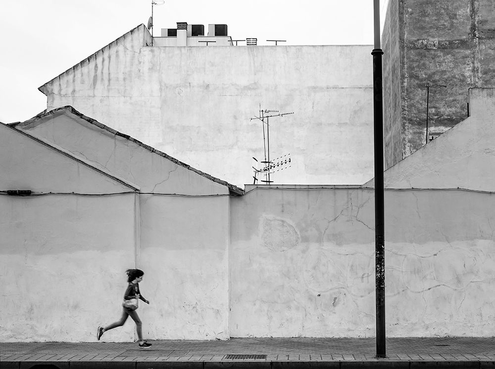 Running art print by Andres Gamiz for $57.95 CAD