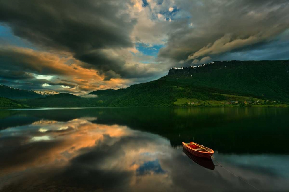 Boat... art print by Krzysztof Browko for $57.95 CAD