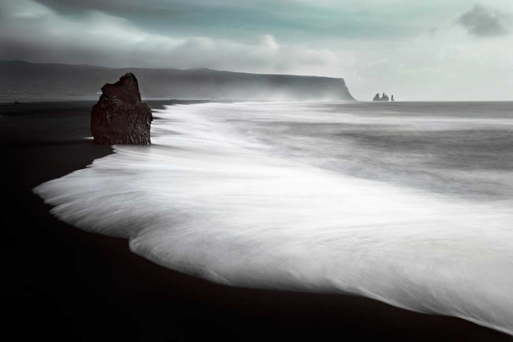 The Black Beach art print by Liloni Luca for $57.95 CAD