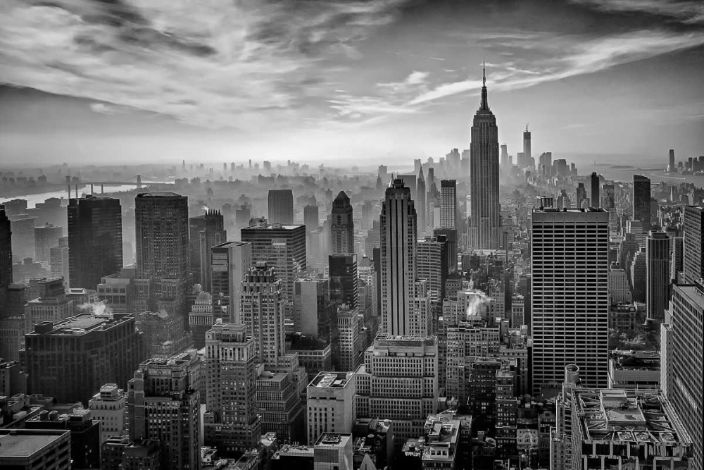 Hazy Gotham art print by Stefan Schilbe for $57.95 CAD