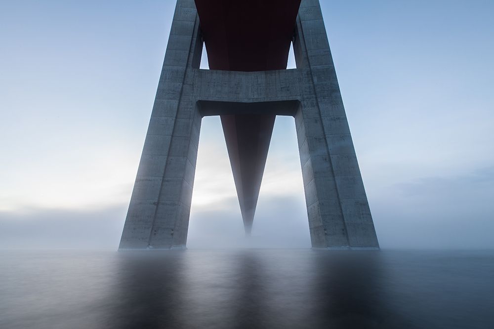 The high coast bridge art print by Joakim Orrvik for $57.95 CAD