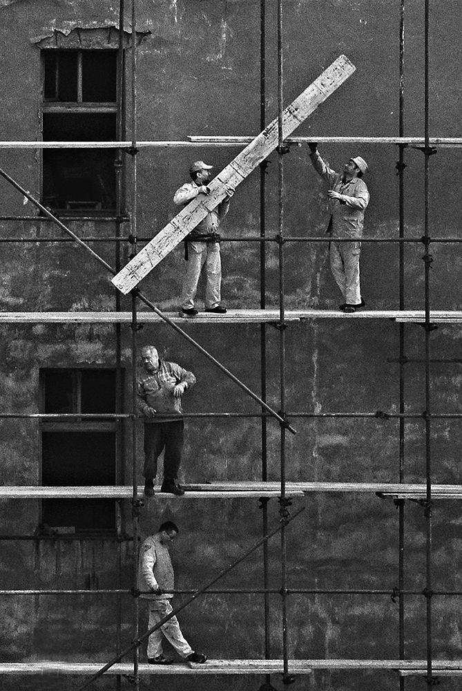 Workers 2 art print by Violeta Milutinovic for $57.95 CAD
