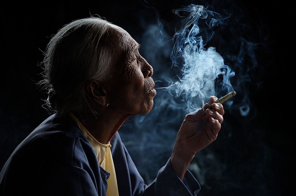 Light a Smoke art print by Vichaya for $57.95 CAD
