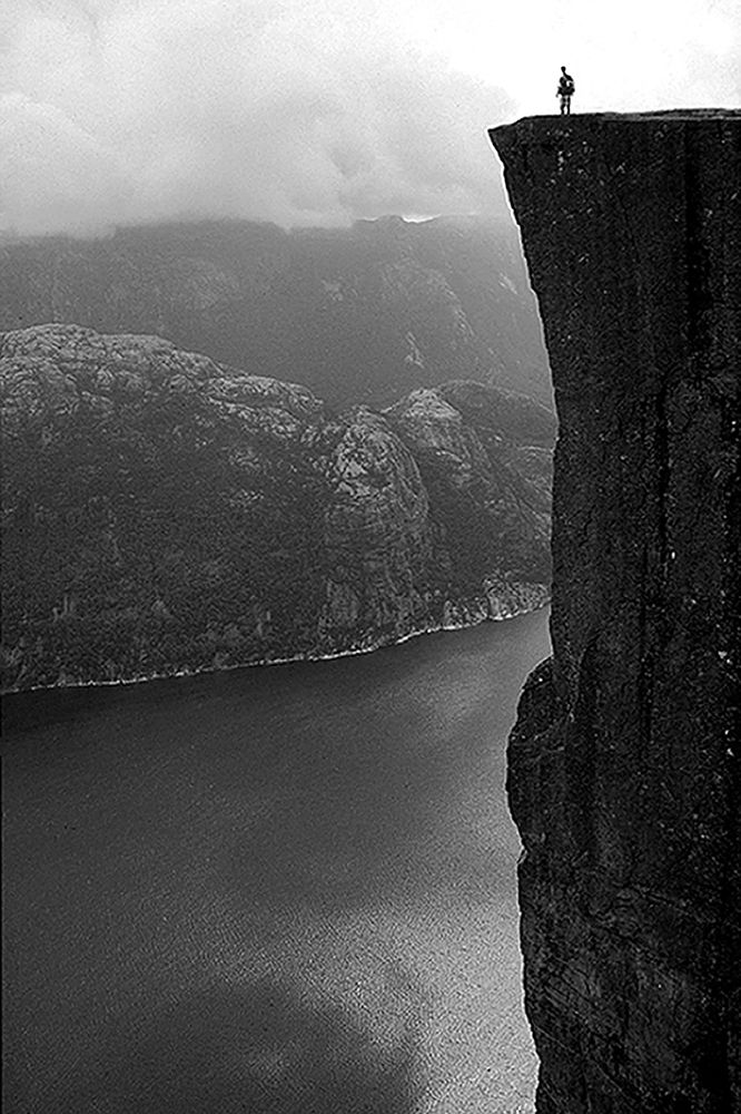 Cliff art print by Bror Johansson for $57.95 CAD
