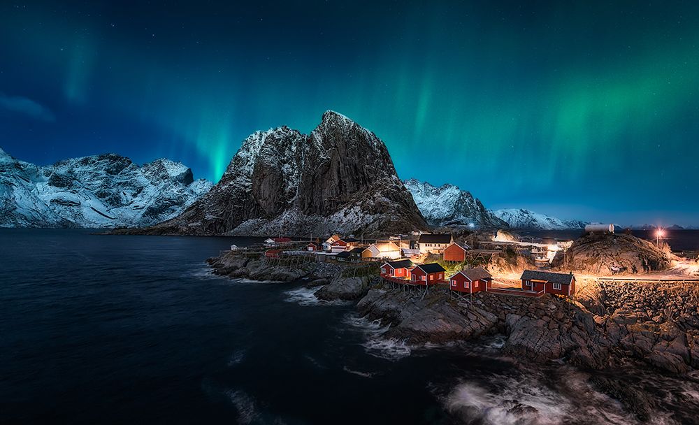 Dancing Over Hamnoy art print by Javier De La for $57.95 CAD