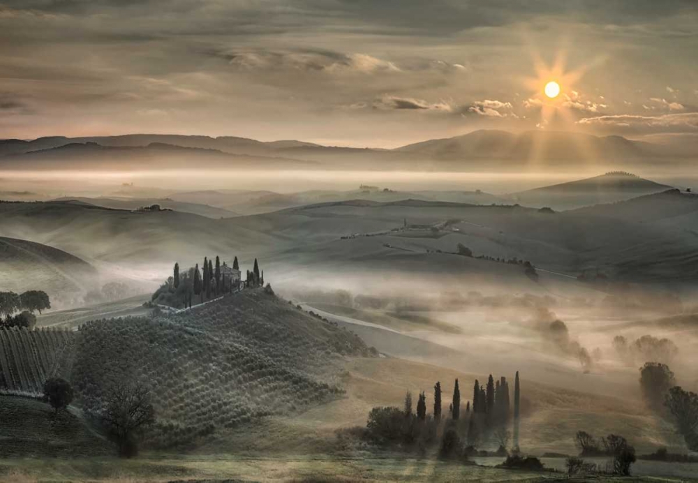Tuscan Morning art print by Christian Schweiger for $57.95 CAD