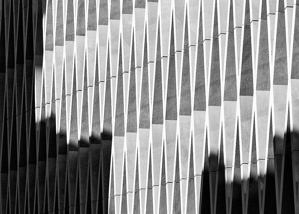 Shadow lines art print by Jef Van den for $57.95 CAD